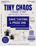 Sake Tasting & Press Ons with The Koji Club
