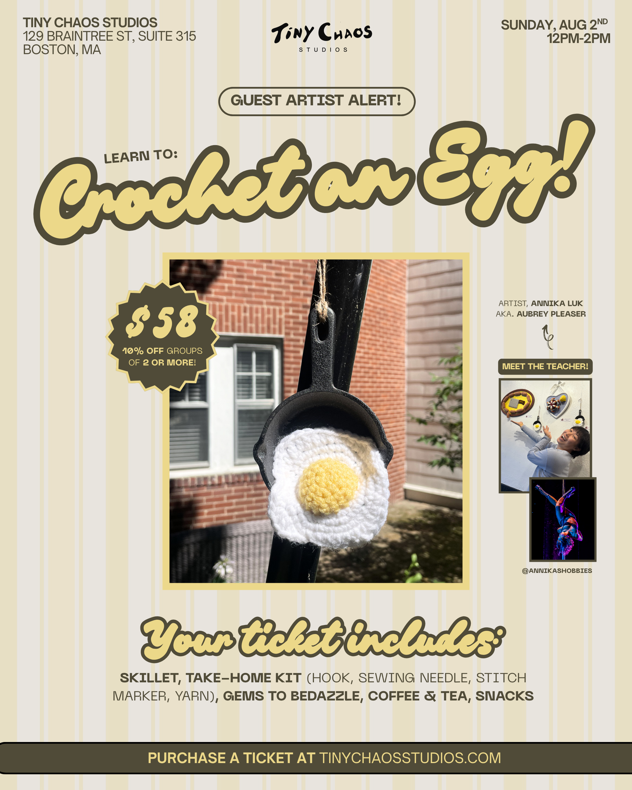 The Perfect Egg: Crochet Class!