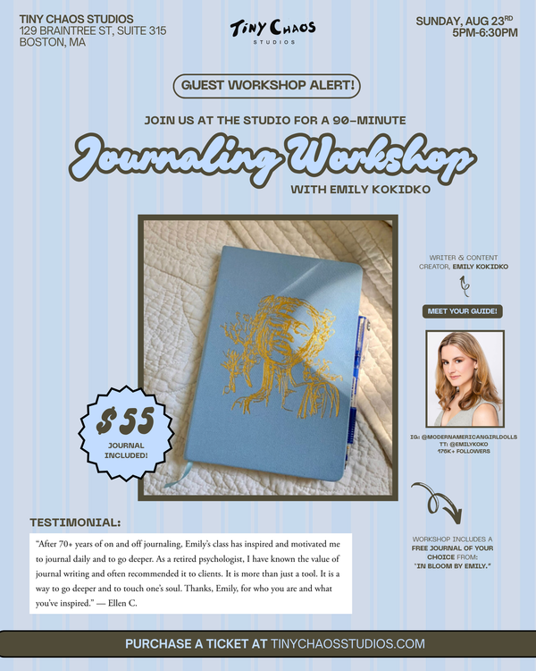Journaling Workshop with Emily Kokidko