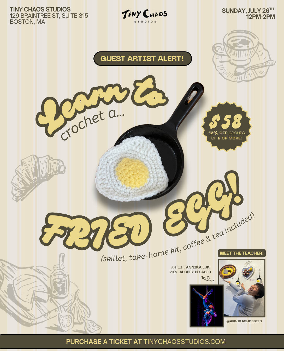The Perfect Egg: Crochet Class!