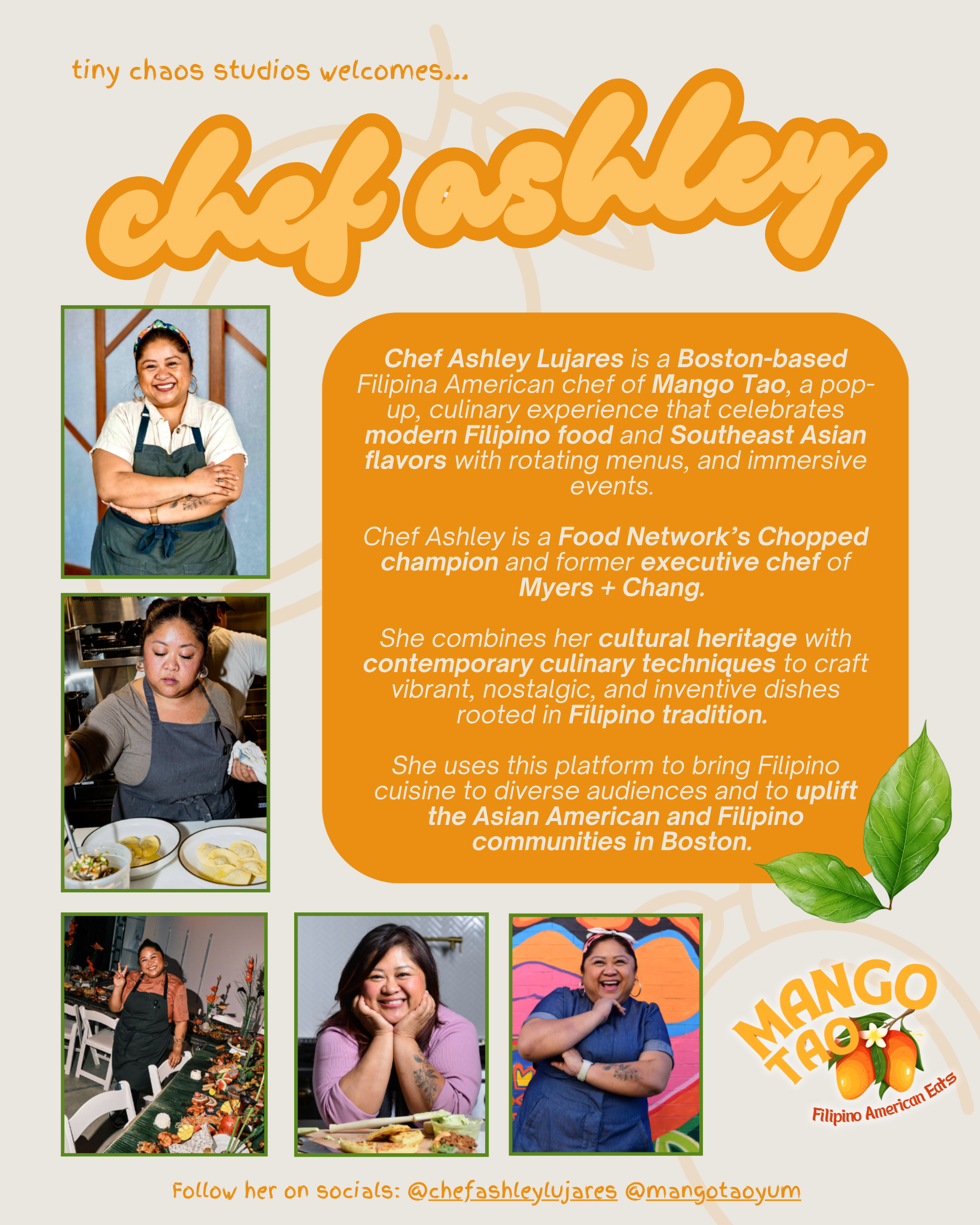 Tiny Chaos x Mango Tao Social: Filipino Bites & Press-On Nights