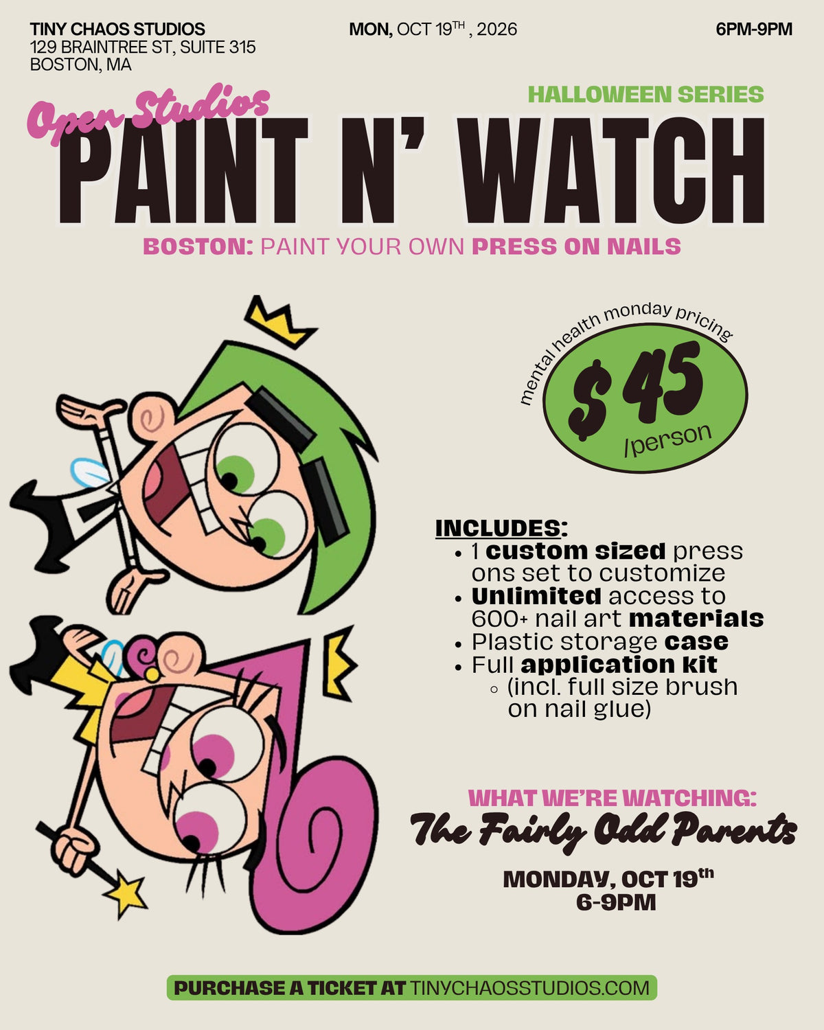 Paint n' Watch: The Fairly Odd Parents - Open Studios