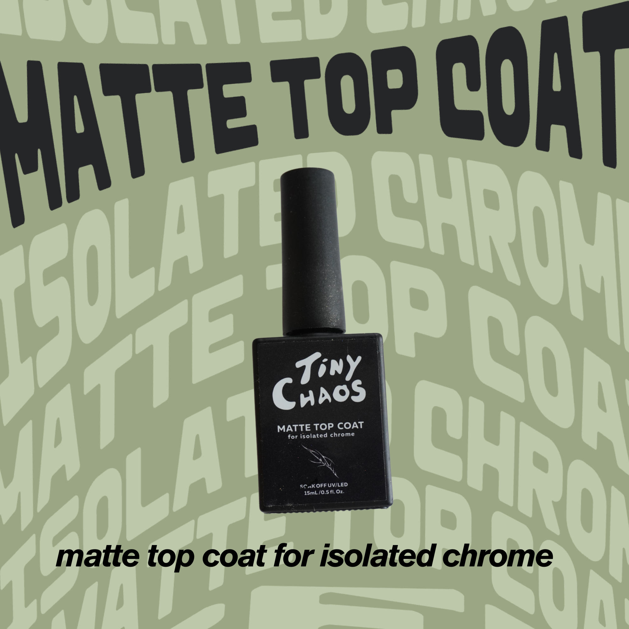Matte Top Coat for Isolated Chrome image 0