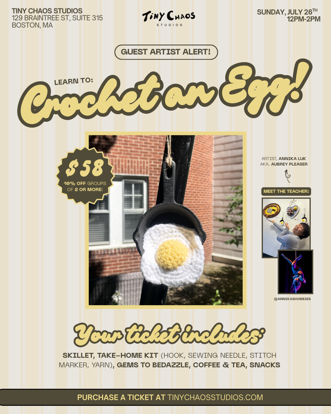 The Perfect Egg: Crochet Class!
