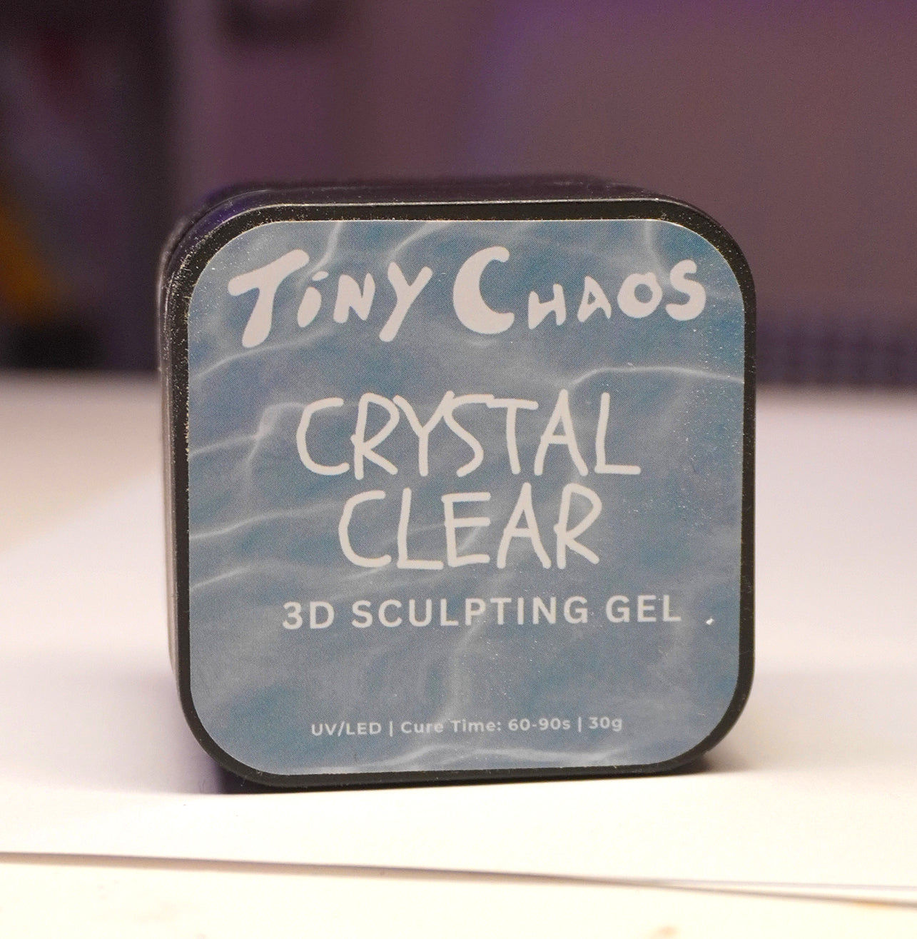 Crystal Clear Sculpting Clay (Large Tub 30g) image 1