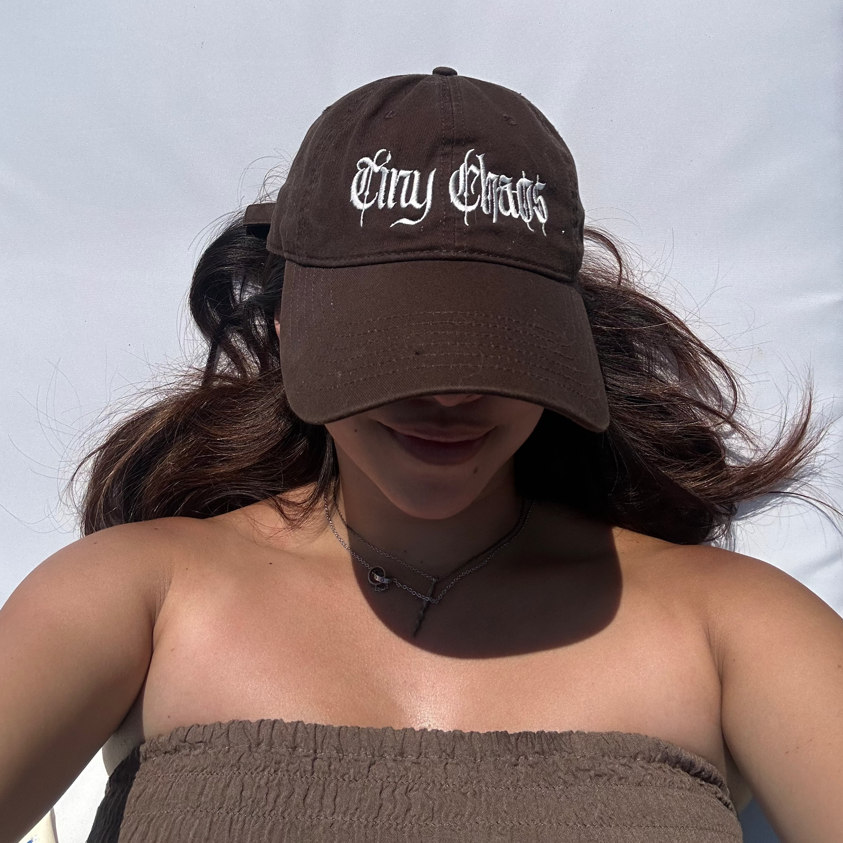 Tiny Chaos Gothic Embroidered Baseball Cap