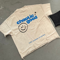 Chaotic Good - Heavyweight Distressed Boxy Tee (Pre-Order)