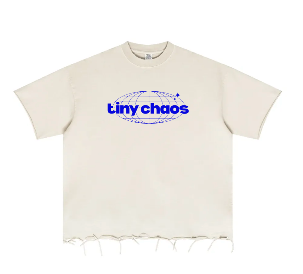 Chaotic Good - Heavyweight Distressed Boxy Tee (Pre-Order)